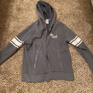 VS PINK full zip hoodie